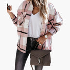 Check Shirt Jacket – Collared Design