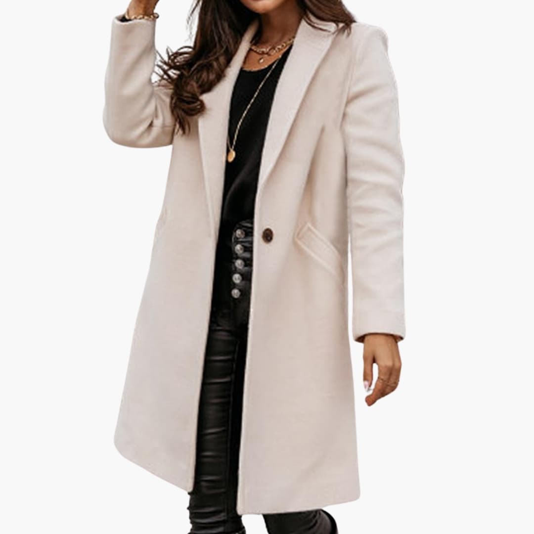 Long Coat – Notched Collar