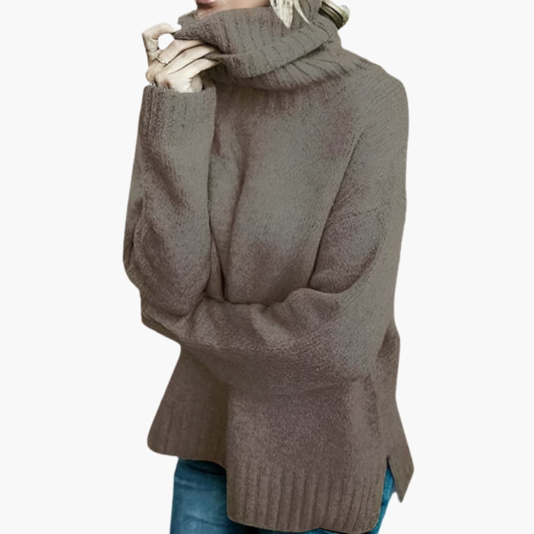 Women's Oversized Sweater with Long Sleeves