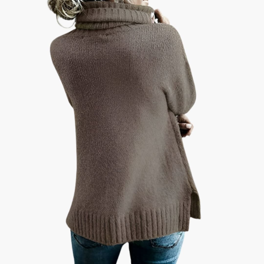 Women's Oversized Sweater with Long Sleeves