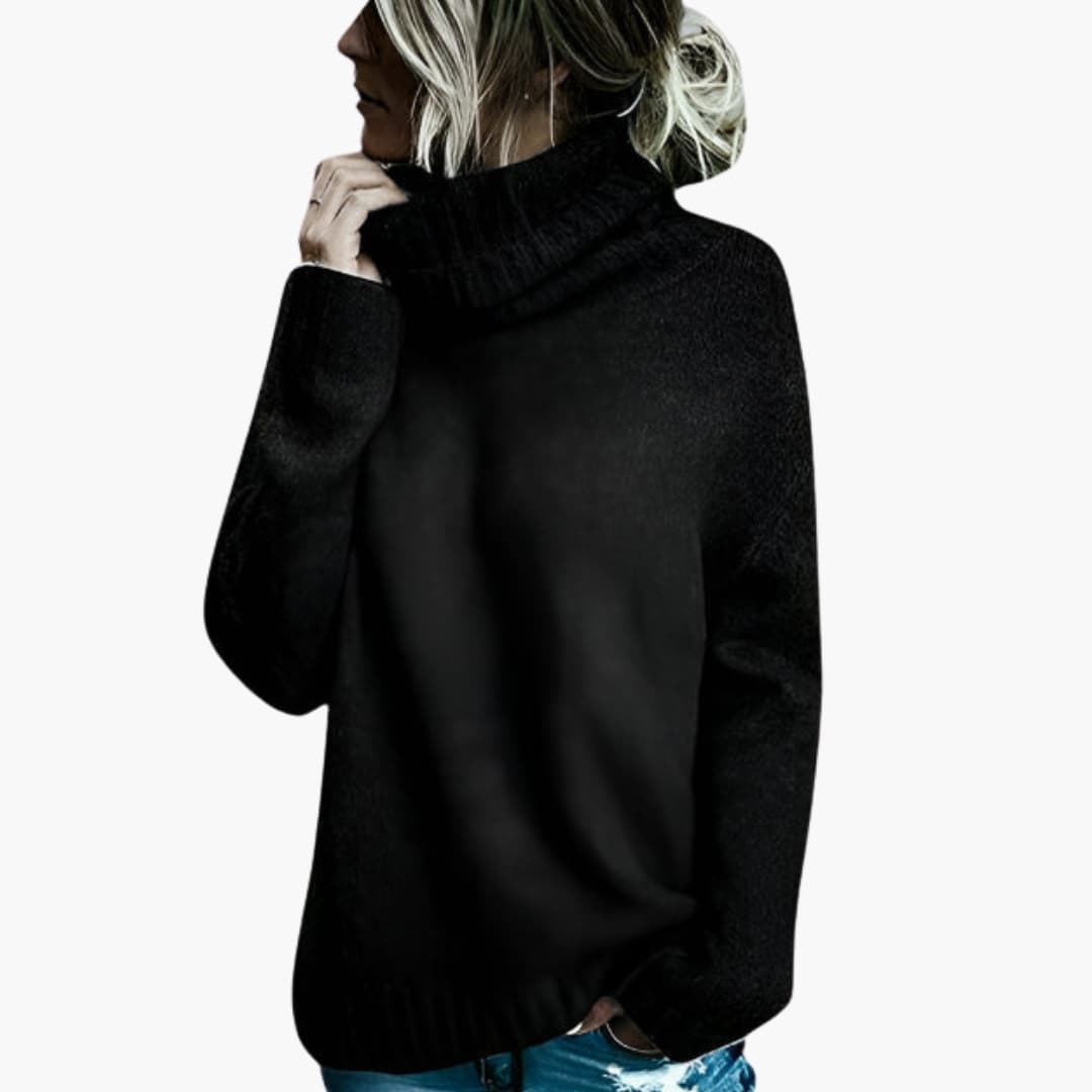 Women's Oversized Sweater with Long Sleeves