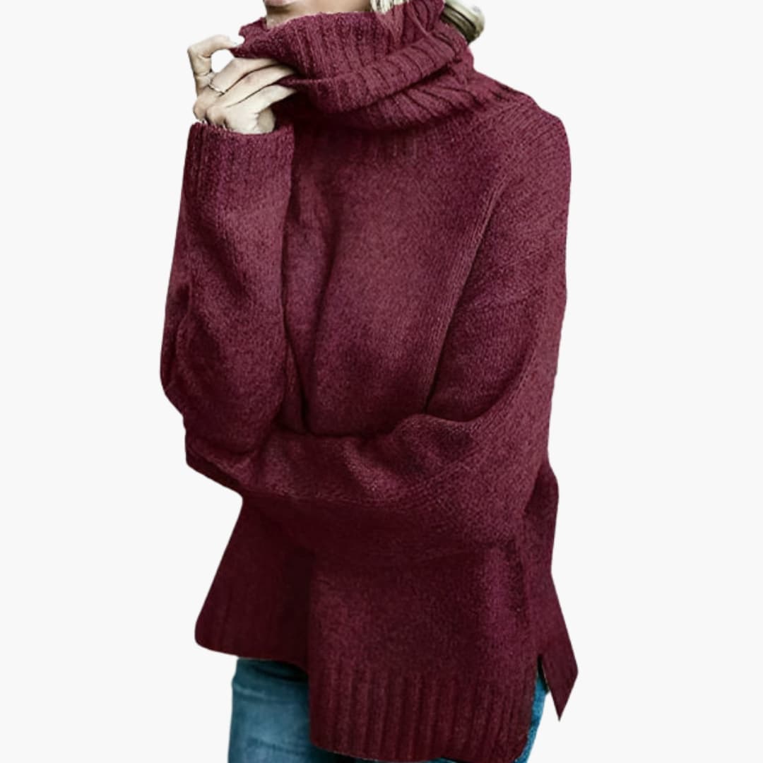 Women's Oversized Sweater with Long Sleeves
