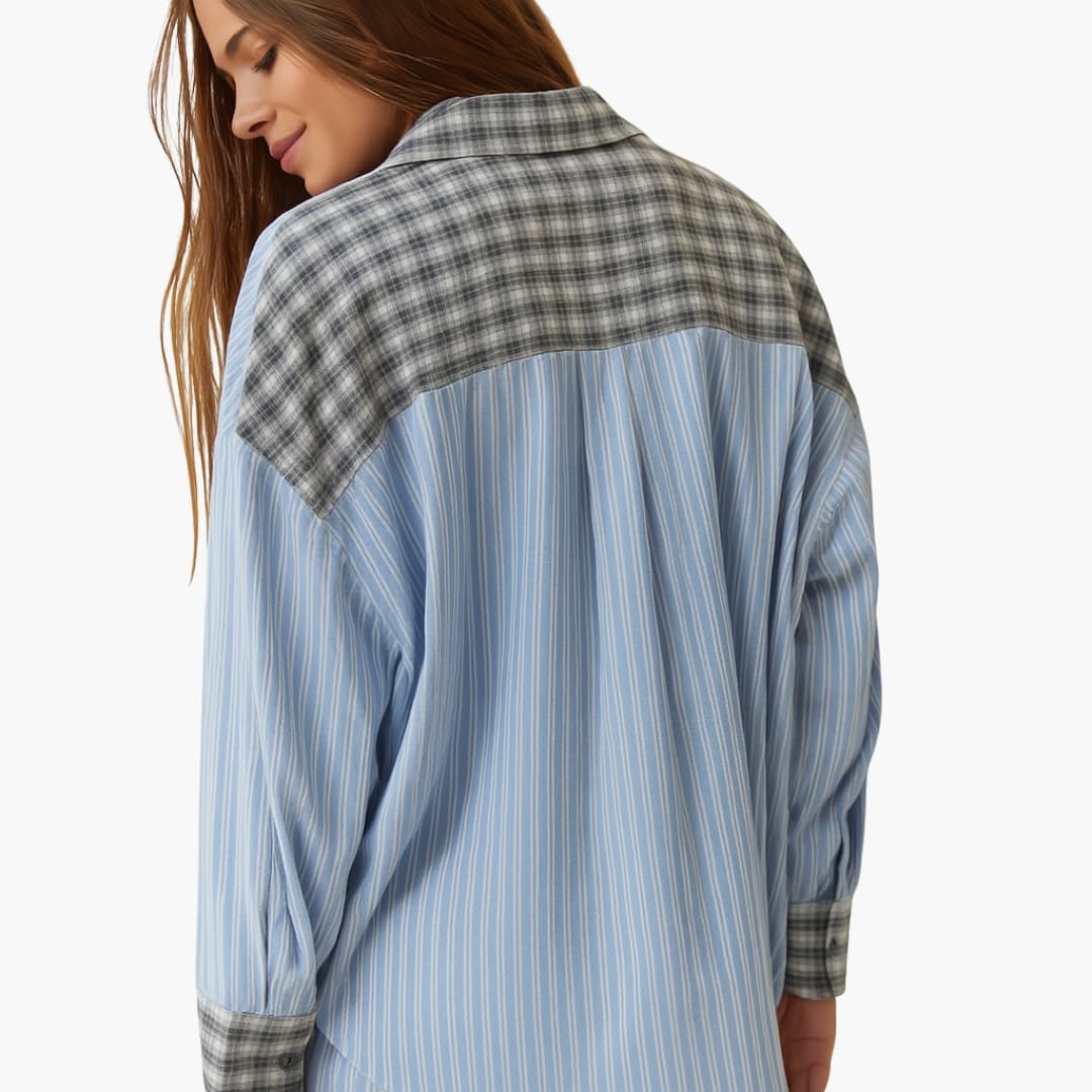 Pajama Set – Striped Shirt