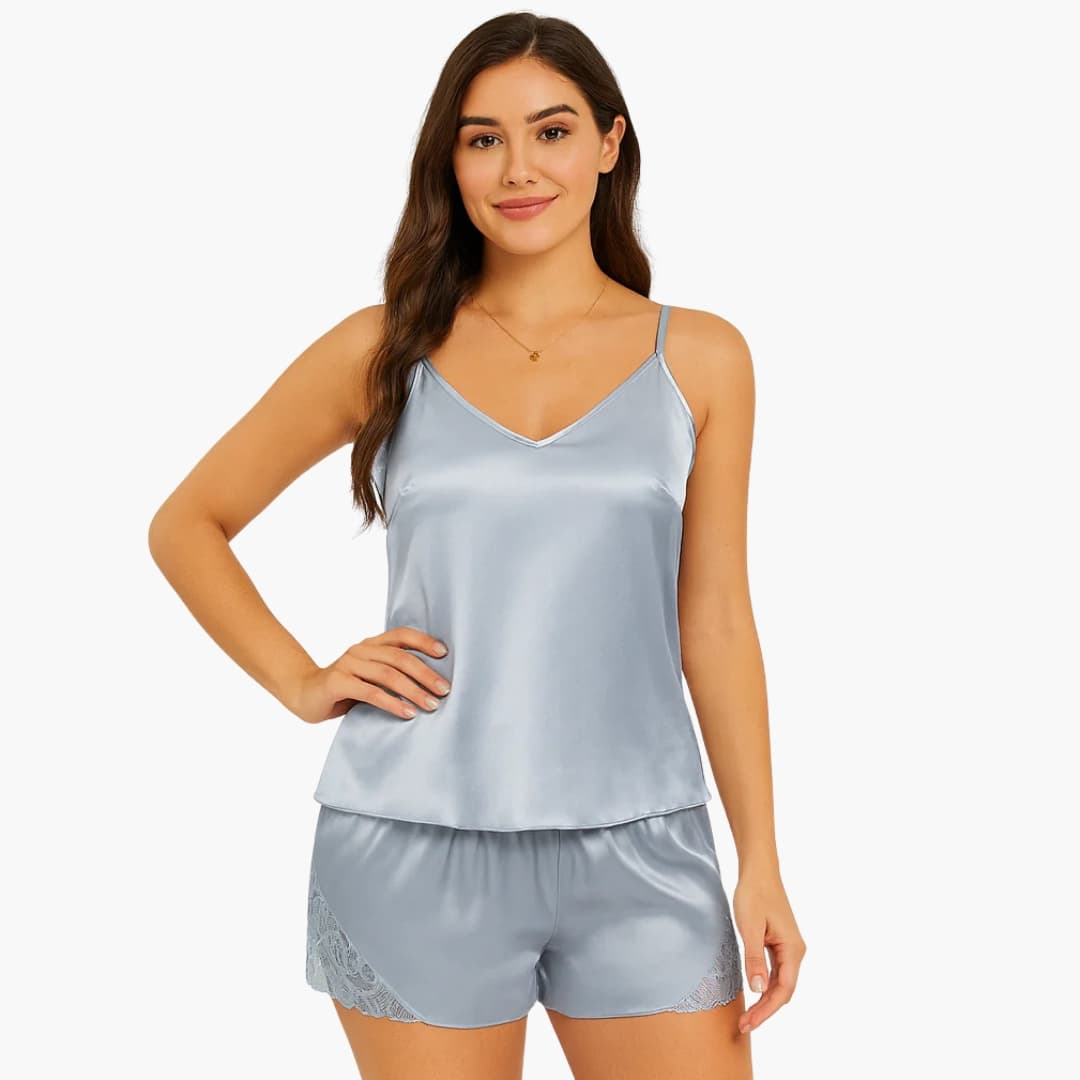 Pajama Set – Cami Top – Shorts