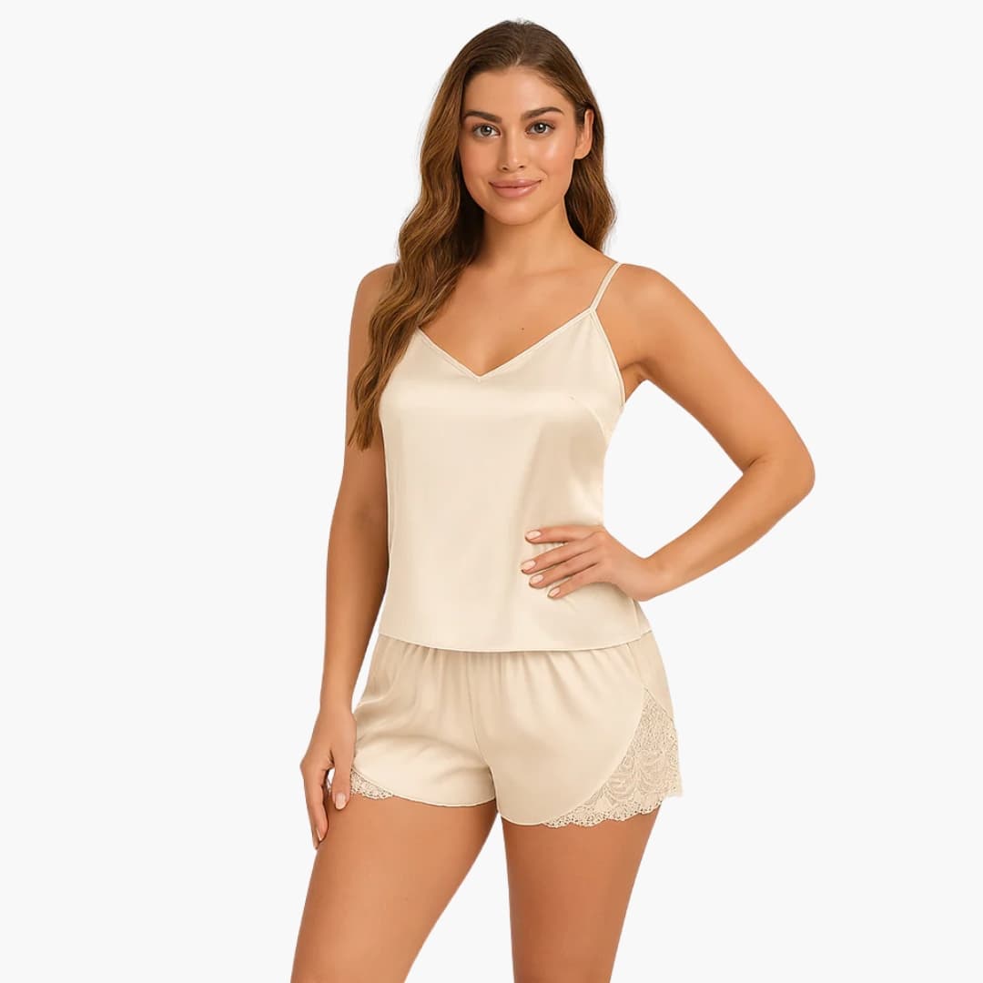 Pajama Set – Cami Top – Shorts