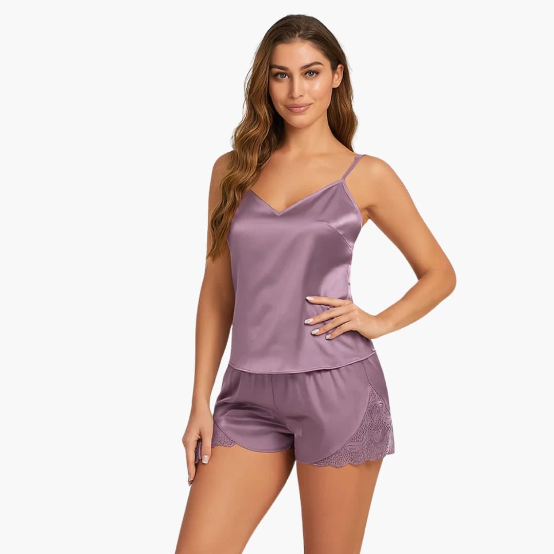 Pajama Set – Cami Top – Shorts