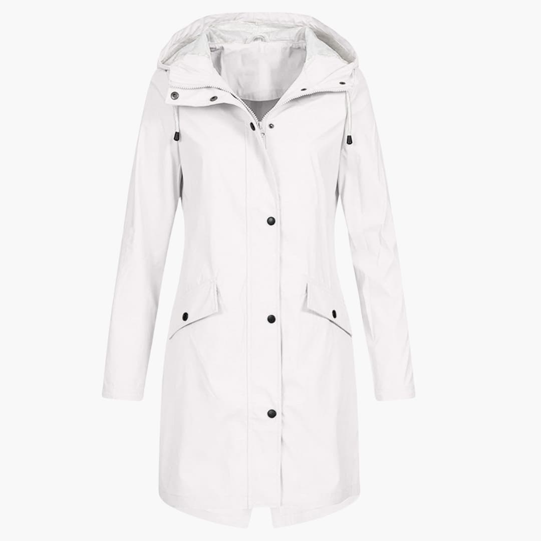 Raincoat – Hooded Design – Zip Closure