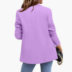 Slim-Fit Blazer – Notched Collar – Long Sleeves