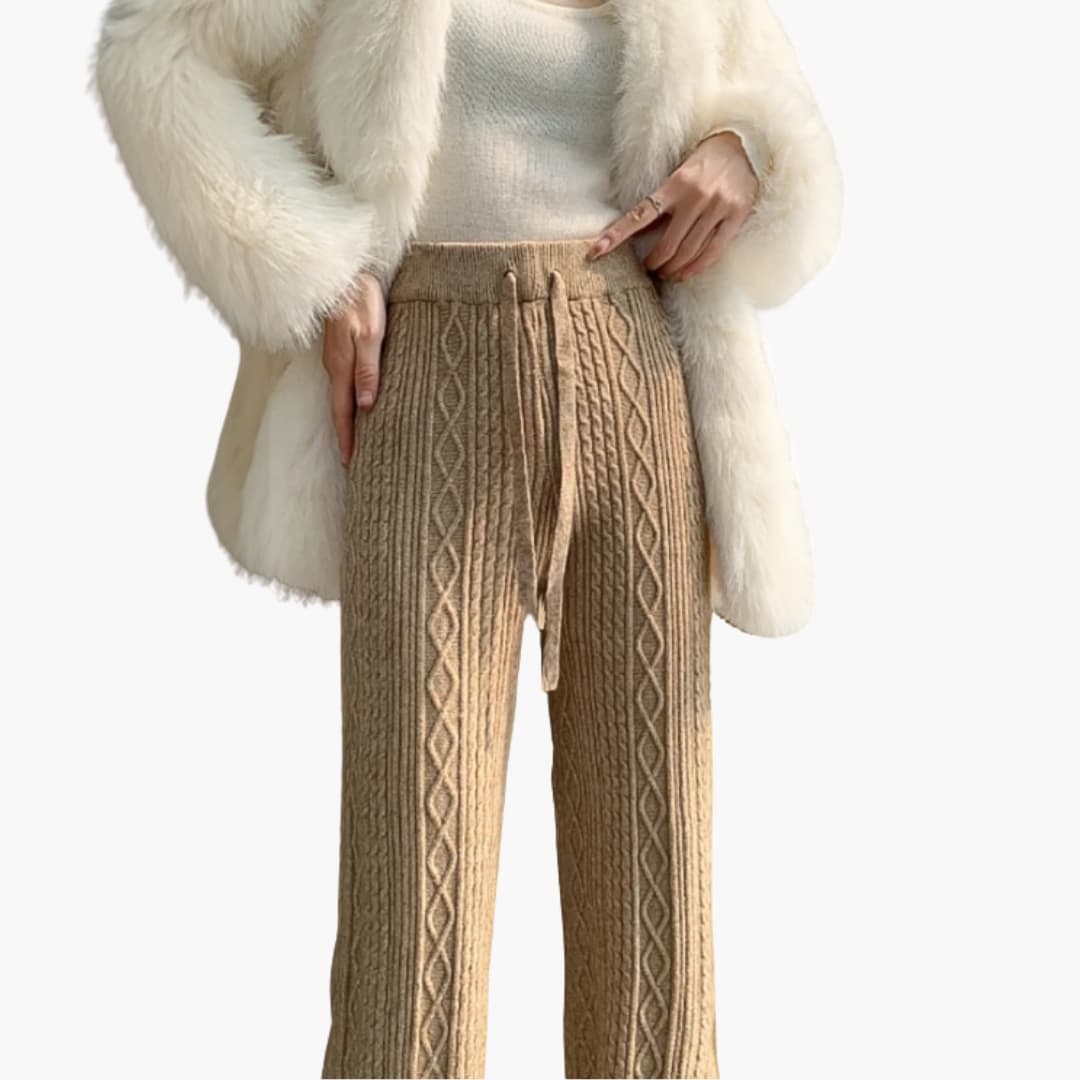 Knit Jogging Pants – Straight Leg