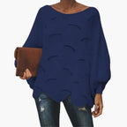 Knit Sweater – Batwing Sleeves