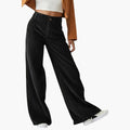 Wide-Leg Pants – Waistband