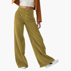 Wide-Leg Pants – Waistband