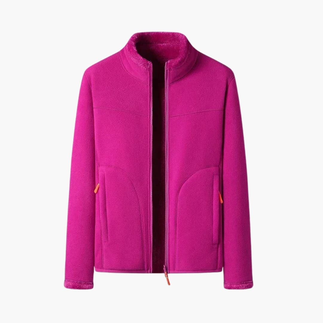 Fleece Jacket – Zip Closure – Front Pockets