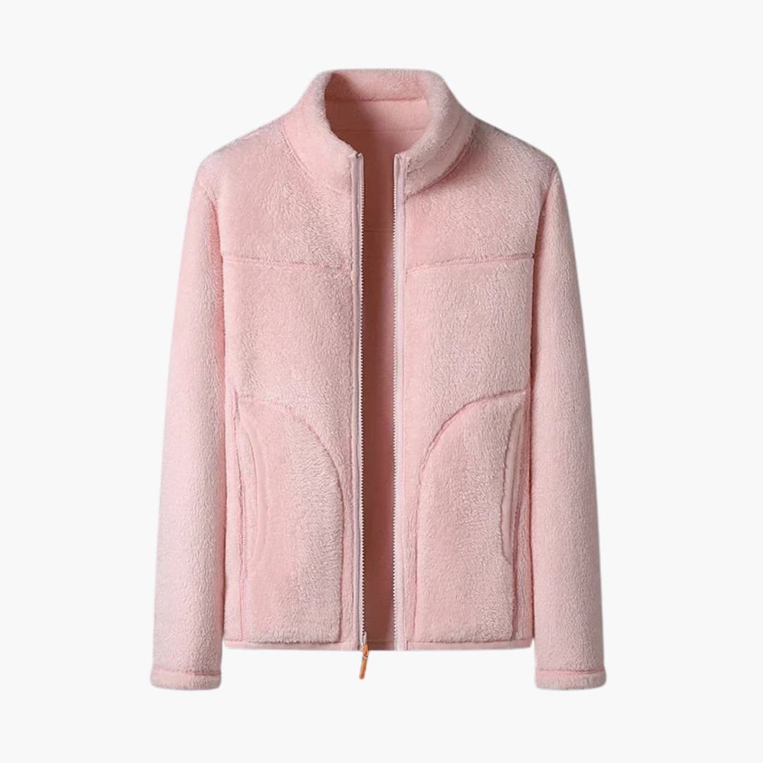 Fleece Jacket – Zip Closure – Front Pockets