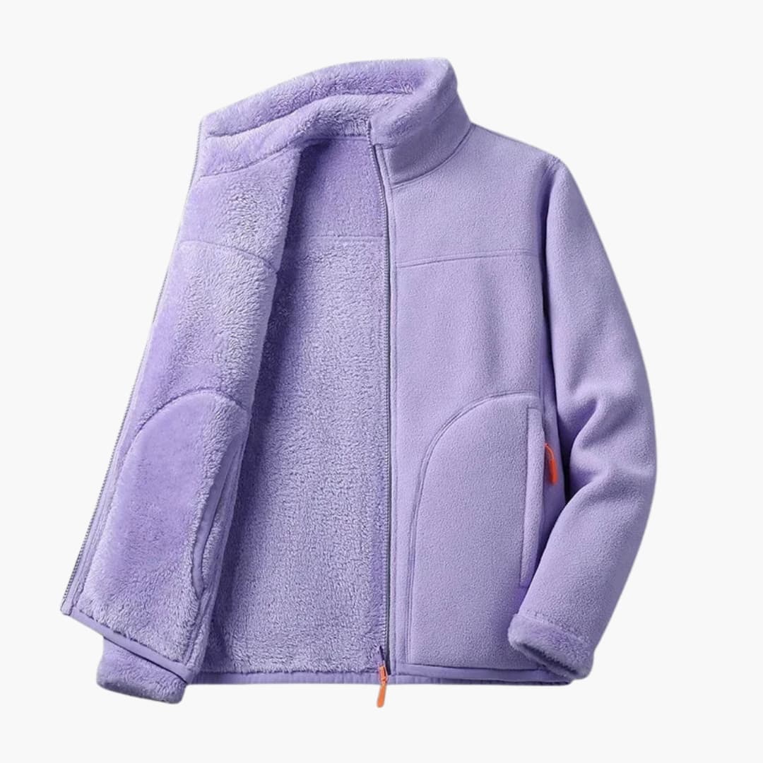 Fleece Jacket – Zip Closure – Front Pockets