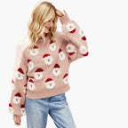 Pullover Sweater – Round Neck – Festive Pattern