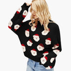 Pullover Sweater – Round Neck – Festive Pattern