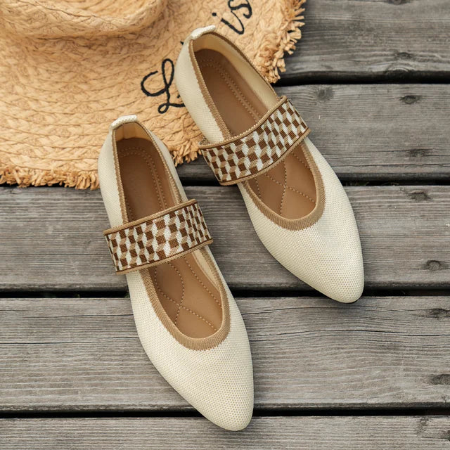Women's Low Heel Pointy Tip Shoes