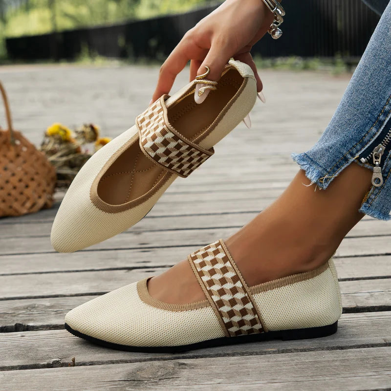 Women's Low Heel Pointy Tip Shoes