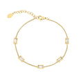 Diamond Glow Bracelet Gold – Sparkling Gemstone-Inspired Jewelry