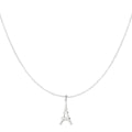 Eiffel Elegance Necklace Silver – Paris-Inspired Minimalist Jewelry