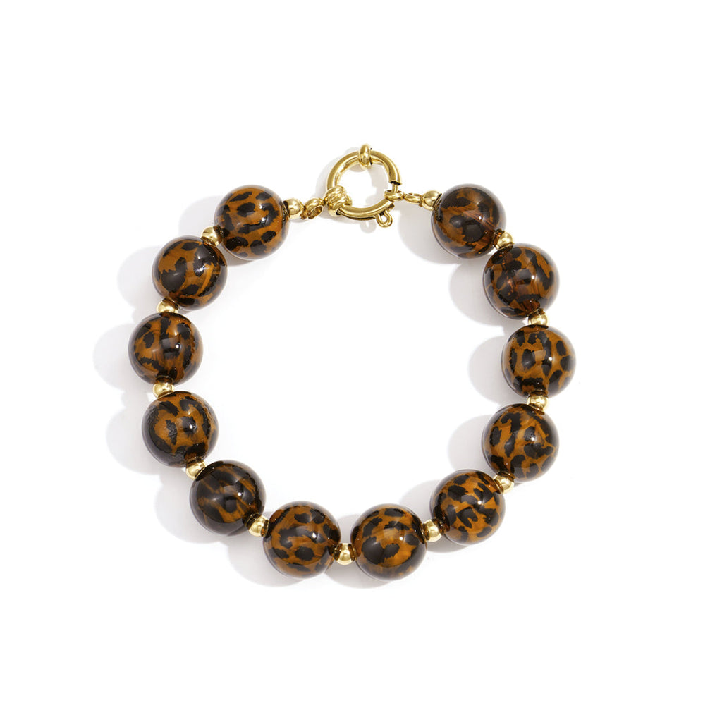 Fierce Charm Bracelet Gold – Bold Statement Charm Jewelry