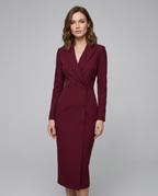 Chic Black Blazer Dress – Tailored Elegance for Office and Evening Events