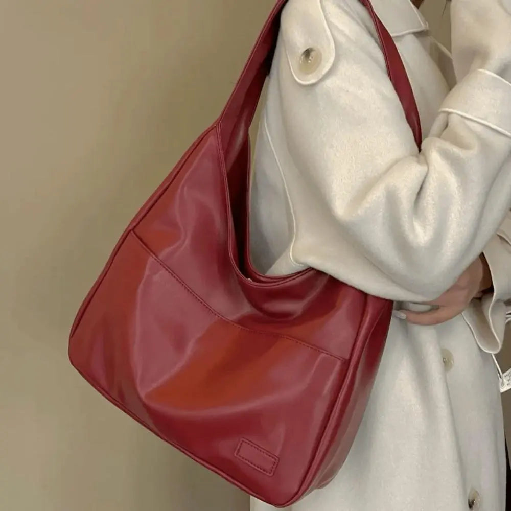 Vintage Genuine Leather Shoulder Bag