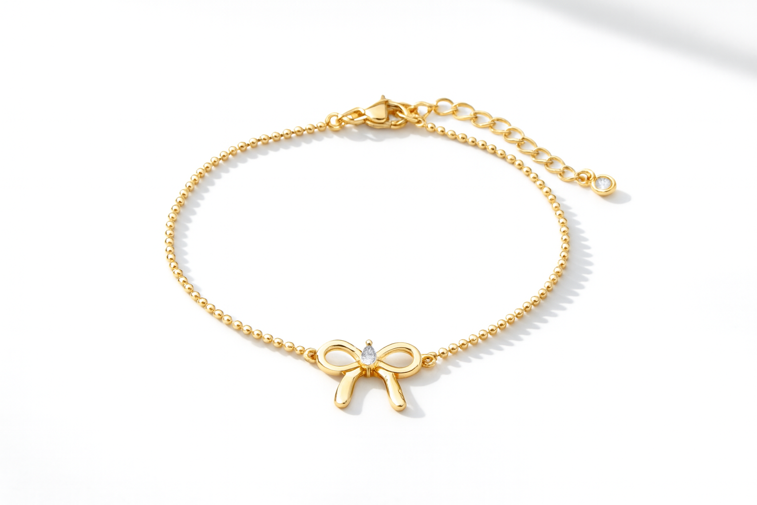 Bow Life Bracelet Gold – Chic Bow-Inspired Jewelry