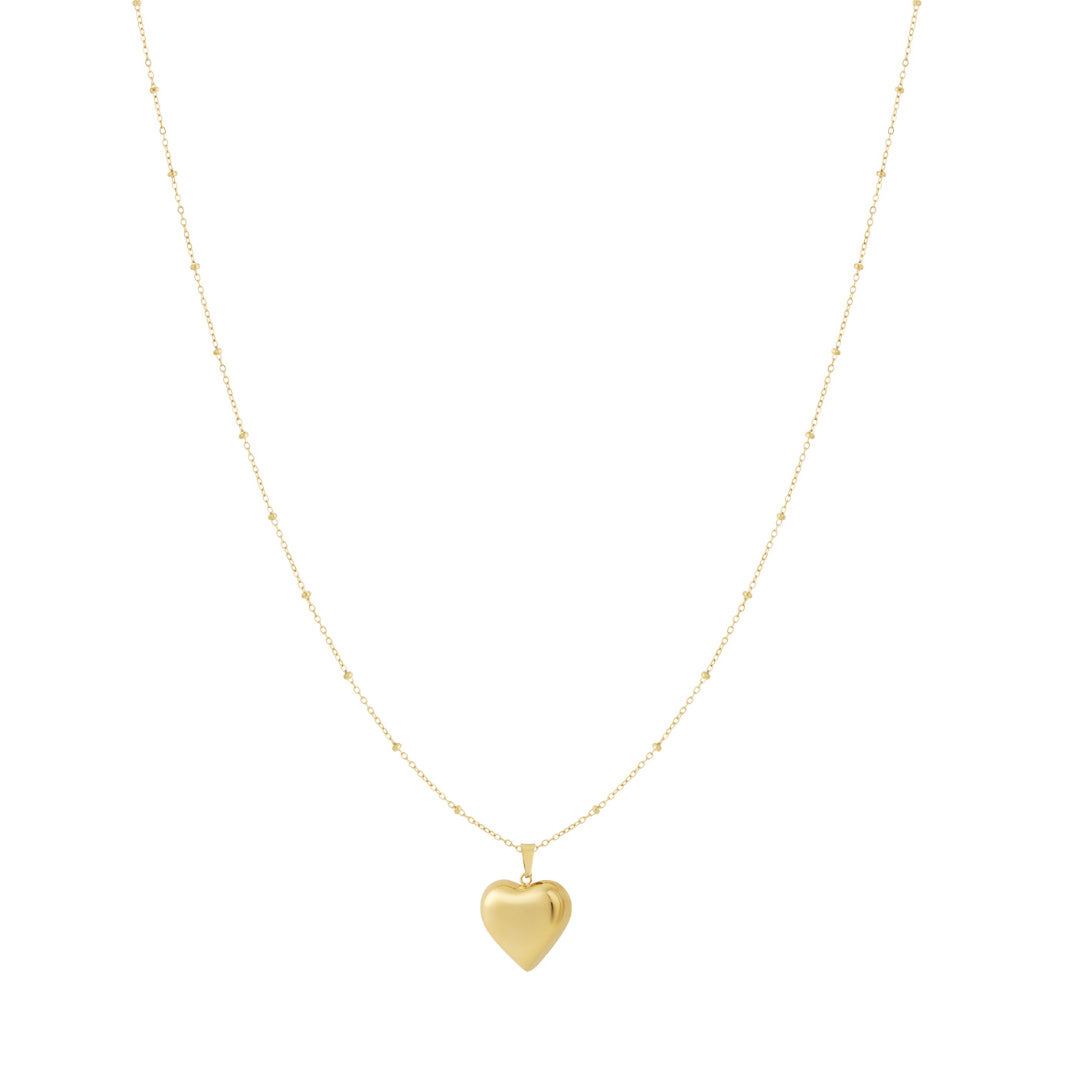 Eternal Heart Pendant Necklace Gold – Symbolic Love Jewelry