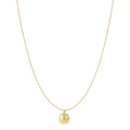 Heartbeat Harmony Pregnancy Necklace Gold – Pendant for Women