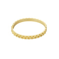 Link Bangle Bracelet Gold – Minimalist Modern Cuff Jewelry