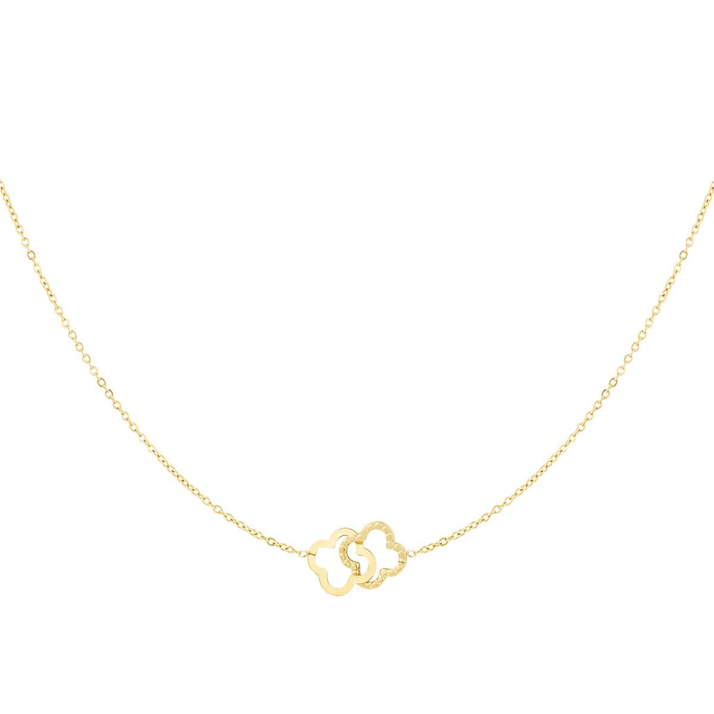 Linked Luck Necklace Gold – Minimalist Chain Necklace for Women