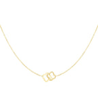 Linked Luck Necklace Gold – Minimalist Chain Necklace for Women