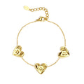Lovers Bracelet Gold – Elegant Heart-Inspired Jewelry
