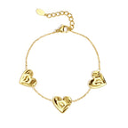 Lovers Bracelet Gold – Elegant Heart-Inspired Jewelry