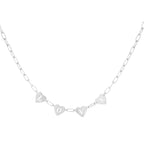 Loving Link Necklace Silver – Modern Chain Necklace for Women