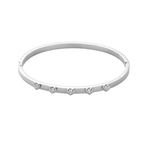 Vintage Diamond Hearts Bracelet Silver – Romantic Vintage-Inspired Jewelry