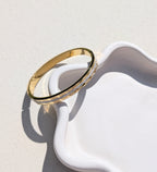 Geometric Shine Bangle Bracelet Gold – Modern Geometric Cuff Jewelry