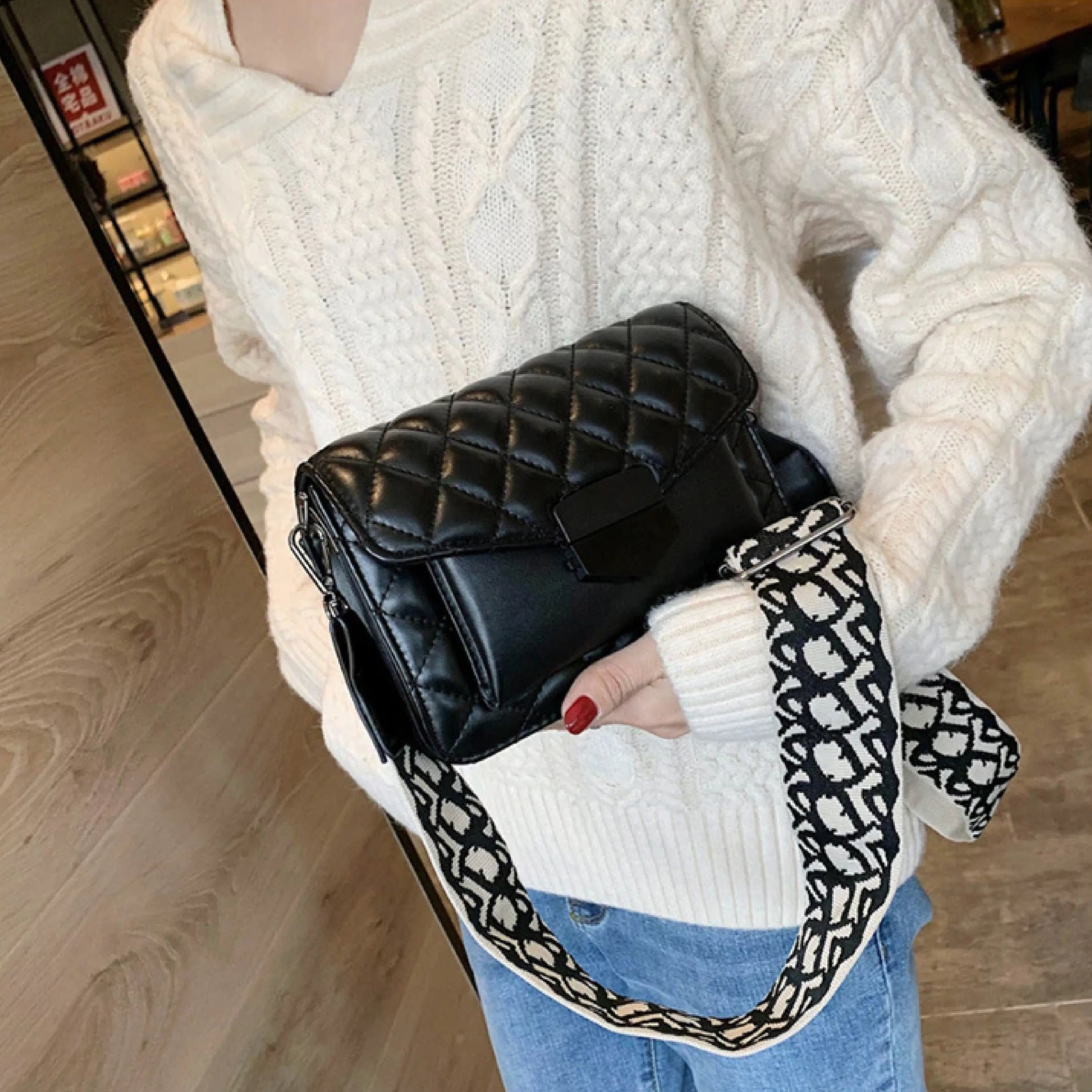 Luxury Genuine Leather Handbag for Women