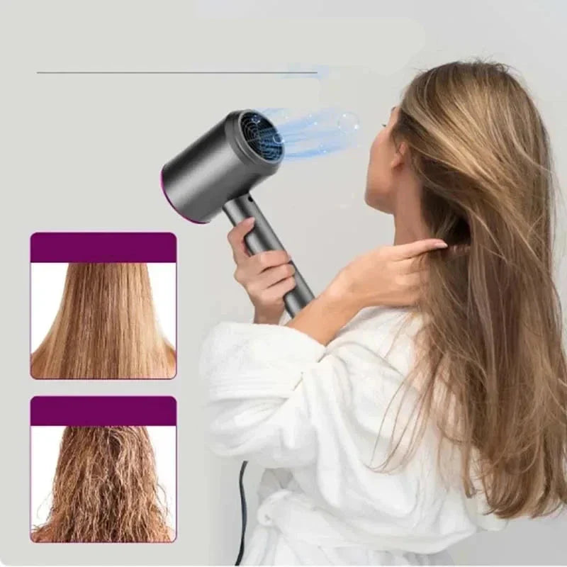 LumiAir Pro High-Speed Quiet Hair Dryer and Styling Brush