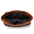 Leather Shoulder Bag with Classic Design