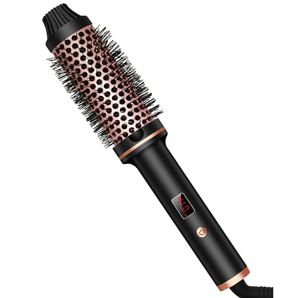 LuxeCurl Ionic Ceramic Hair Curler and Anti-Burn Styling Wand
