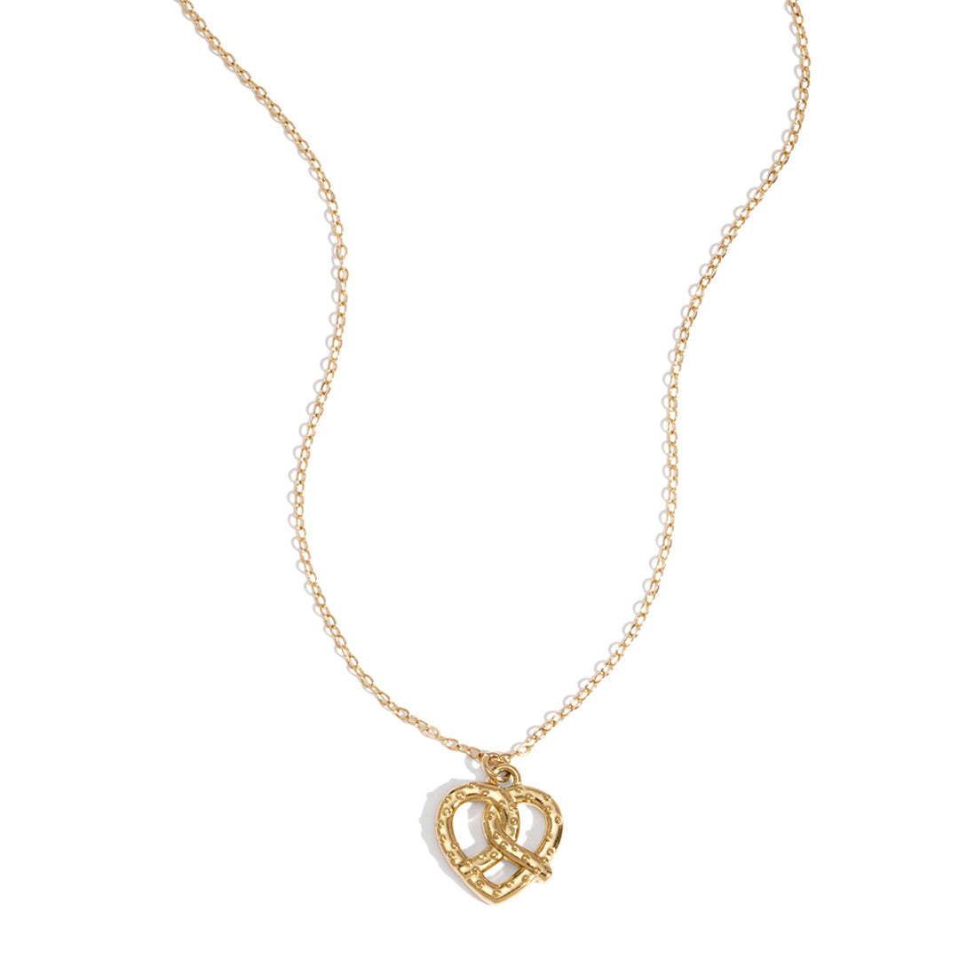 Salty Lover Necklace Gold – Minimalist Romantic Pendant