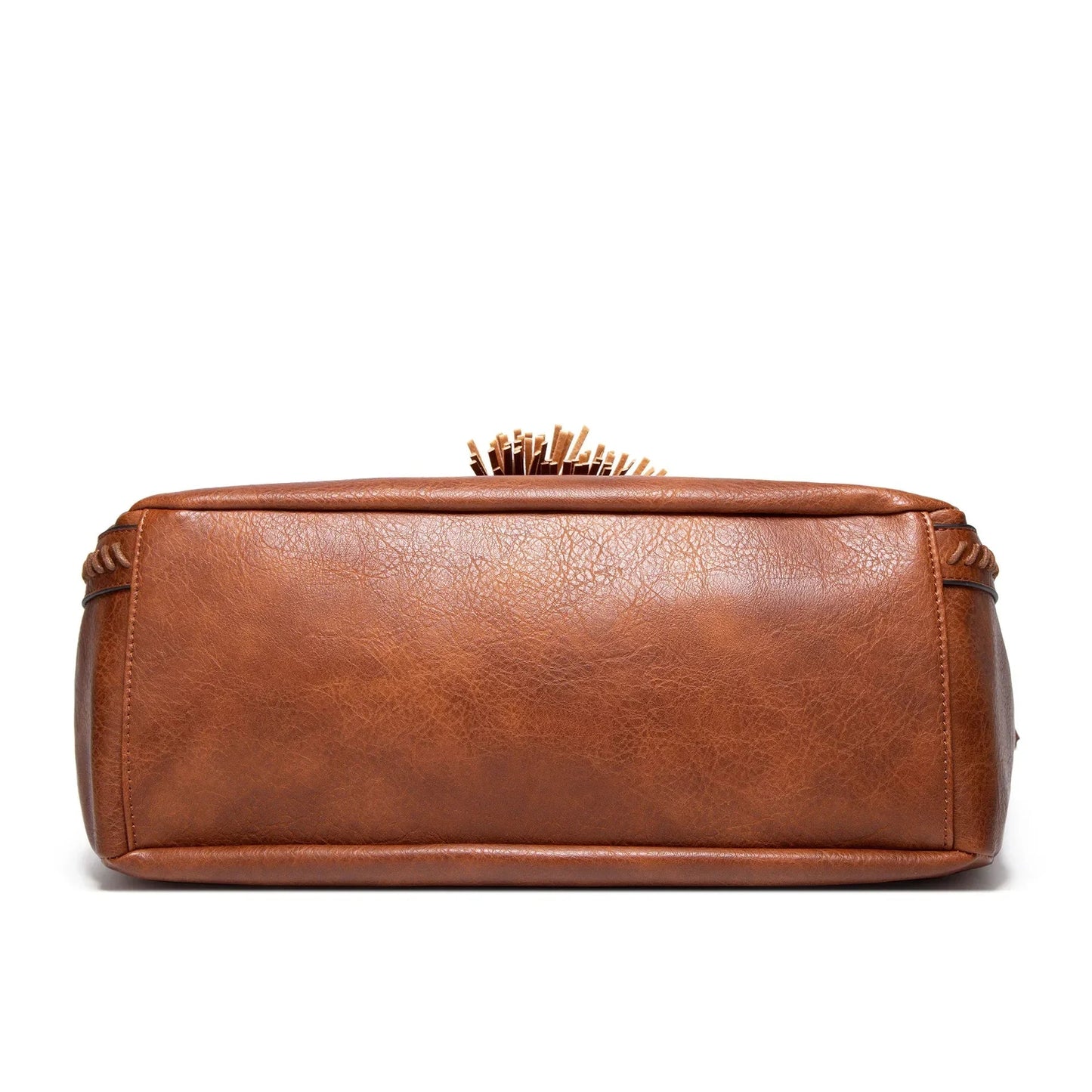 Leather Shoulder Bag with Classic Design