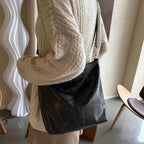 Vintage Charm Leather Shoulder Bag