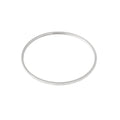 Small Rhinestone Bangle Bracelet Silver – Dainty Crystal Cuff for Women