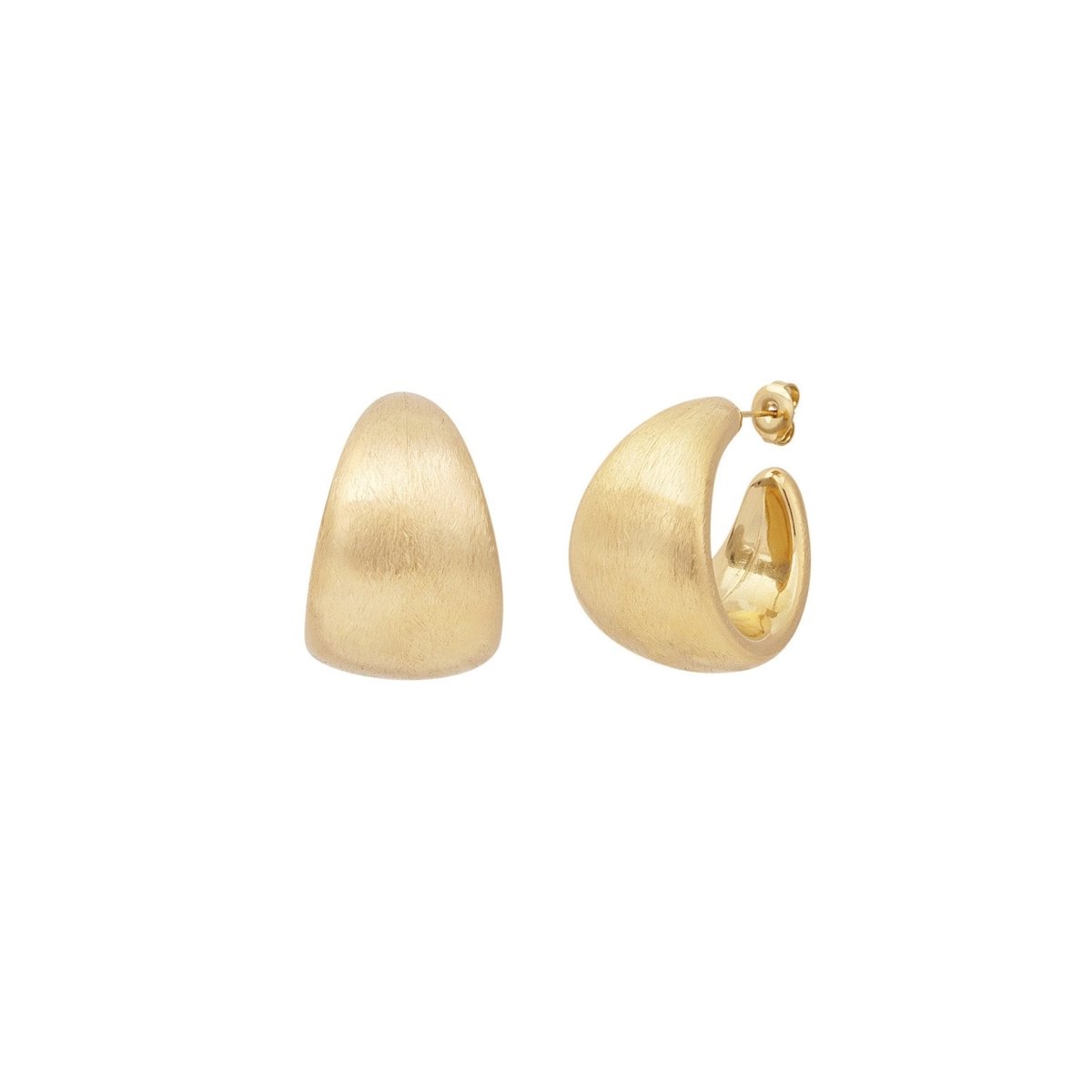 Timeless Touch Gold Classic Earrings for Women