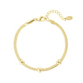 Triple the Love Bracelet Gold – Romantic Triple Heart Chain Jewelry