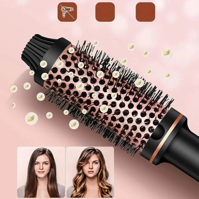 LuxeCurl Ionic Ceramic Hair Curler and Anti-Burn Styling Wand